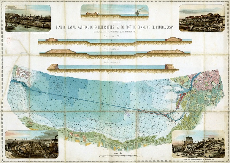 Файл:Карта Морского канала Санкт-Петербурга (1885).jpg