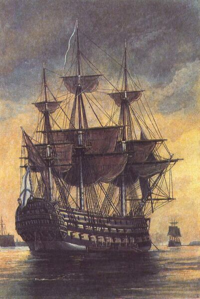 Файл:«Св. Андрей», линейный корабль 1716 г..jpg