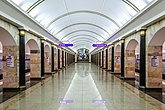 «Адмиралтейская» – самая глубокая станция метро в России (86 м)