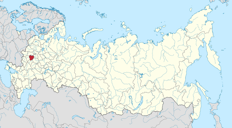 Файл:Тульская область на карте России.png