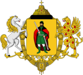 Князь (воин, богатырь) — герб и флаг Рязани и области