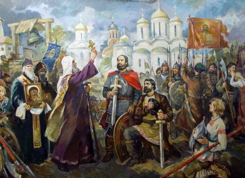 Файл:За Веру и Отечество. Ярославль 1612 (худ. Виталий Золотавин).jpg