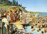 Крещение Руси (начало книжной грамотности, письменного законодательства и церковных искусств)