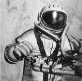 Алексей Леонов - первый совершил выход в открытый космос; участник первой международной космической программы «Союз — Аполлон», космический художник [11]