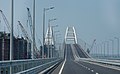 Крупнейший в Европе Крымский мост, включая подъездную автодорогу