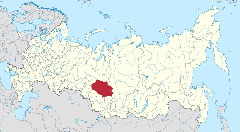 Файл:Томская область на карте России.png