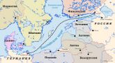 Северный поток – самый длинный в мире подводный газопровод (1224 км)