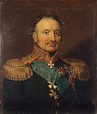 Пётр Витгенштейн - герой 1812 года, не дал французам подступить к Петербургу, главнокомандующий в начале войны с Турцией 1828-1829 гг.