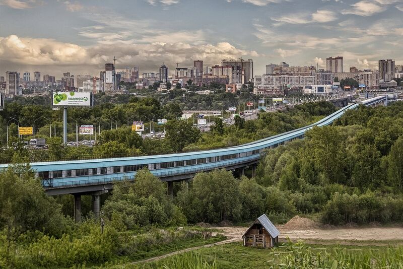 Файл:Новосибирский метромост через Обь.jpg