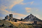 Генуэзские крепости в Балаклаве, Гурзуфе, Судаке, Феодосии и Тане