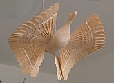Птица счастья - поморская деревянная игрушка