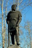 Иван Галкин — казачий атаман, открыл короткий путь по Ленскому волоку, основатель городов Илимска (1630), Усть-Кута (1631) и Баргузина (1648), один из основателей Якутска, начал присоединение Бурятии к России