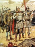Синеус и Трувор — братья Рюрика, призванные вместе с ним княжить в северные земли; первые князья в Белоозере и Изборске