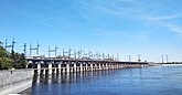 Волжская ГЭС (Волжский) — крупнейшая ГЭС в Европе[26]