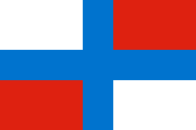 Первый флаг Царства Русского (предполагаемый вид)