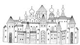 Первый на Руси кремль («кремник») построен в Твери, вновь ставшей де-факто столицей