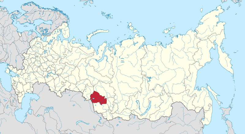 Файл:Новосибирская область на карте России.png