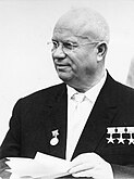 Никита Хрущёв — фактический правитель СССР с 1953 (единолично с 1955) по 1964 г.