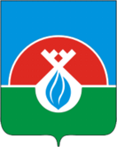 Природный газ (газовое пламя) — герб Надыма и Надымского района