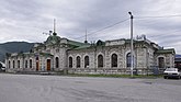 Единственный в мире вокзал из монолитного мрамора на станции Слюдянка