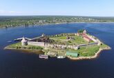 Крепость Орешек перестроена в камне, что позволило на два века надёжно защитить границы со Швецией