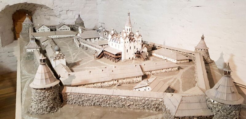 Файл:Соловецкий монастырь (макет).jpg