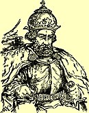 Ярослав Осмомысл — князь галицкий на протяжении 35 лет, прославившийся своей мудростью; при нём начался экономический расцвет Галицкой земли, военное и торговое влияние которой достигло Дуная