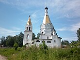 Благовещенская церковь в Красном-на-Волге в усадьбе Годуновых