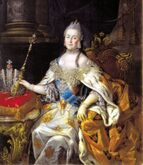 Екатерина II Великая - присоединила бо́льшую часть Речи Посполитой, Крым, Новороссию и Аляску; её правление - эпоха Русского Просвещения
