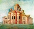 Первый каменный храм Руси — Успенский Собор (Десятинная церковь)