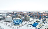 «Ямал СПГ» — завод по ожижению природного газа и глубоководный морской порт далеко за Полярным кругом