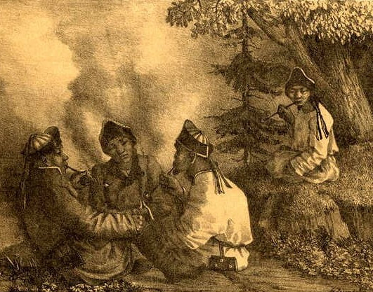 Файл:Теленгиты. Худ. Павел Кошаров (фрагмент).jpg