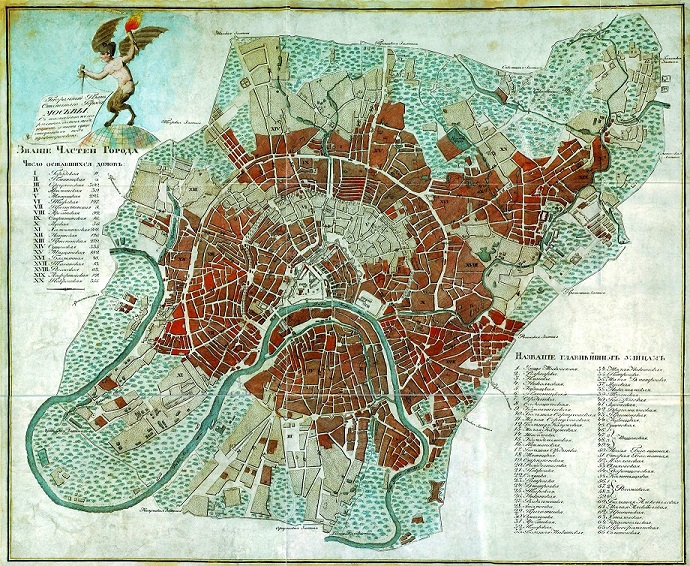 Файл:Генеральный план Москвы (1813).jpg