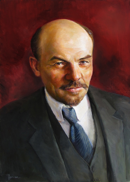 Файл:Владимир Ленин (портрет по фото). Худ. Артём Пронин.jpg
