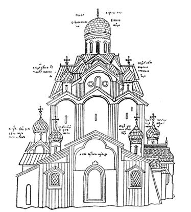 Файл:Троицкий собор в XVII веке.jpg