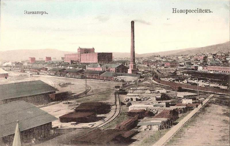 Файл:Элеватор в Новороссийске (фото, 1914).jpg