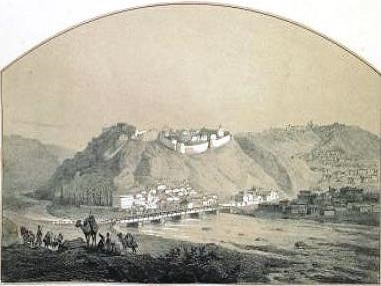 Файл:Ахалцих в 1853 году (литография).jpg