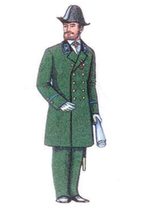 Файл:Горный инженер в парадной форме одежды, 1904.jpg