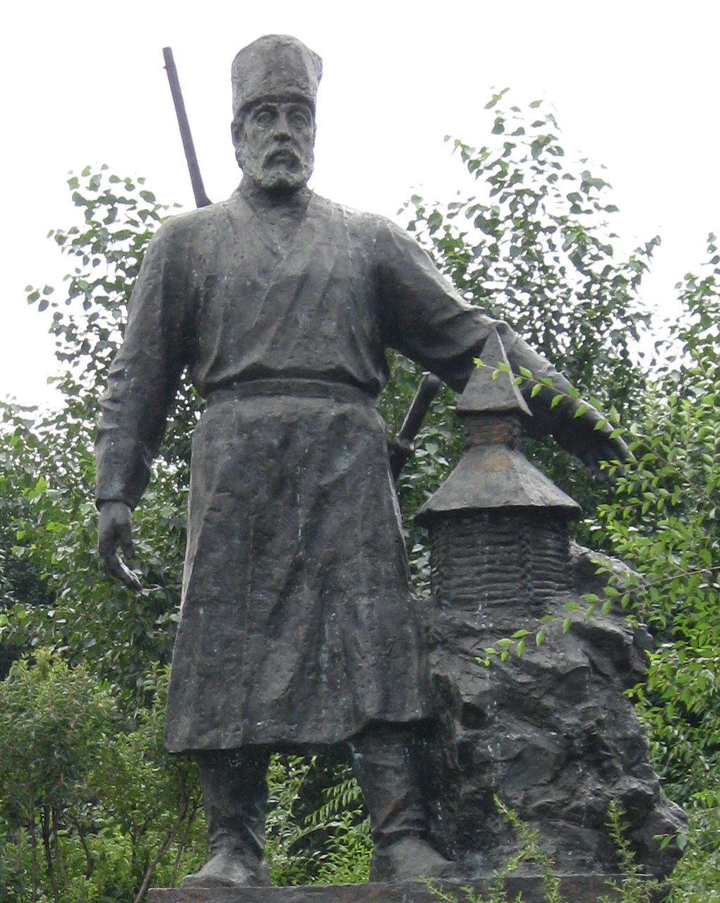 Памятник первопроходцу Петру Ивановичу Бекетову Чита