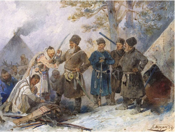 Файл:Русские воины в Сибири.jpg