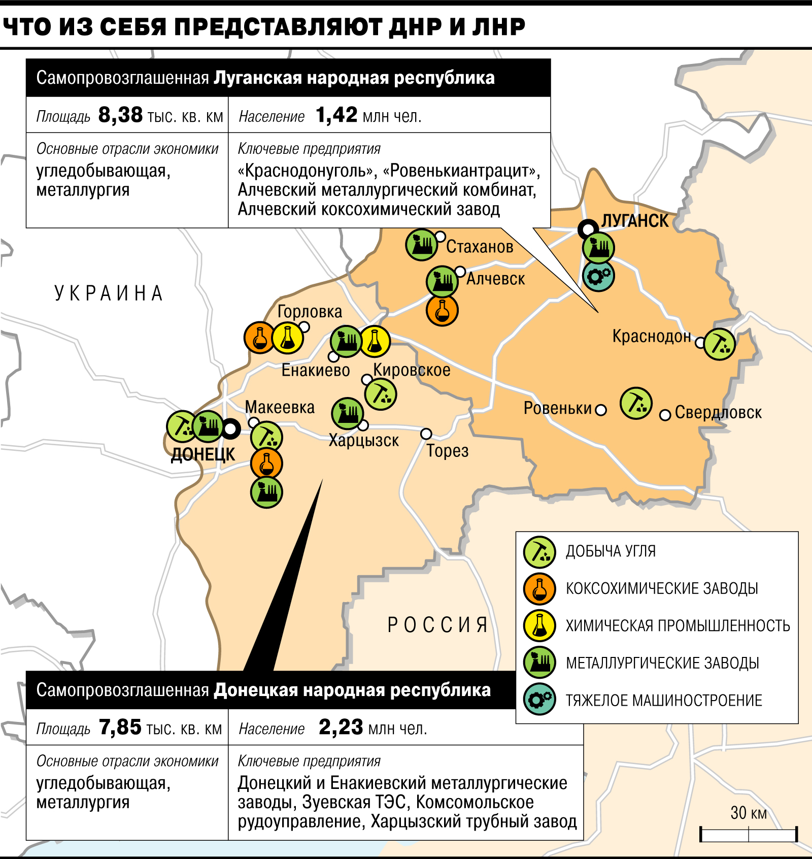 Карта днр и лнр на сегодня подробная с городами занятыми