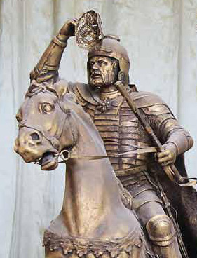 Файл:Воин на макете памятника Ивану III Великому скульптора Виктора Воробьёва.jpg