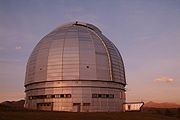 БТА (Большой Телескоп Альт-Азимутальный) — крупнейший в Евразии оптический телескоп
