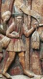 Бьёрн Шкура — норвежский купец и путешественник, сделавший состояние на торговле мехами с Новгородом («ездок в Новгород»); один из первопоселенцев в Исландии **