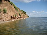 Река Волга и Горьковское водохранилище