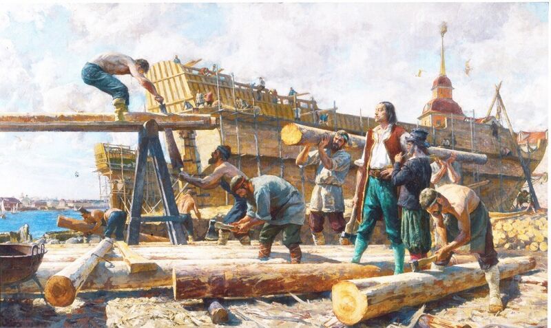 Файл:Пётр I. Худ. Андрей Смирнов.jpeg