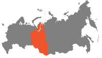 Map of Russia - West Siberian economic region.svg