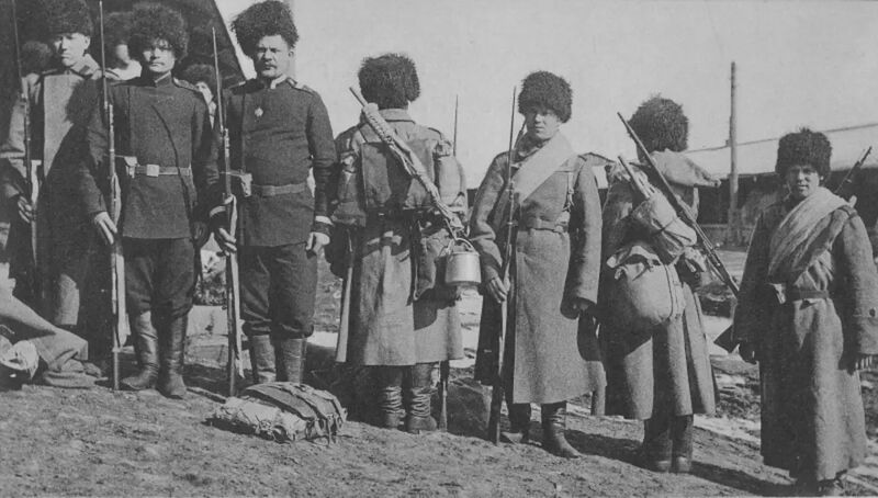 Файл:Забайкальские казаки на Русско-японской войне.jpg