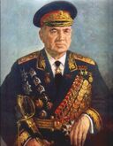 Василий Чуйков — герой Сталинградской битвы, во главе 62-й армии 6 месяцев оборонял разрушенный Сталинград; герой битвы за Берлин