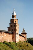 Новгородский детинец и башня Кокуй